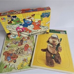Muppets Wrinkle Puppies Puzzle Lot Vintage